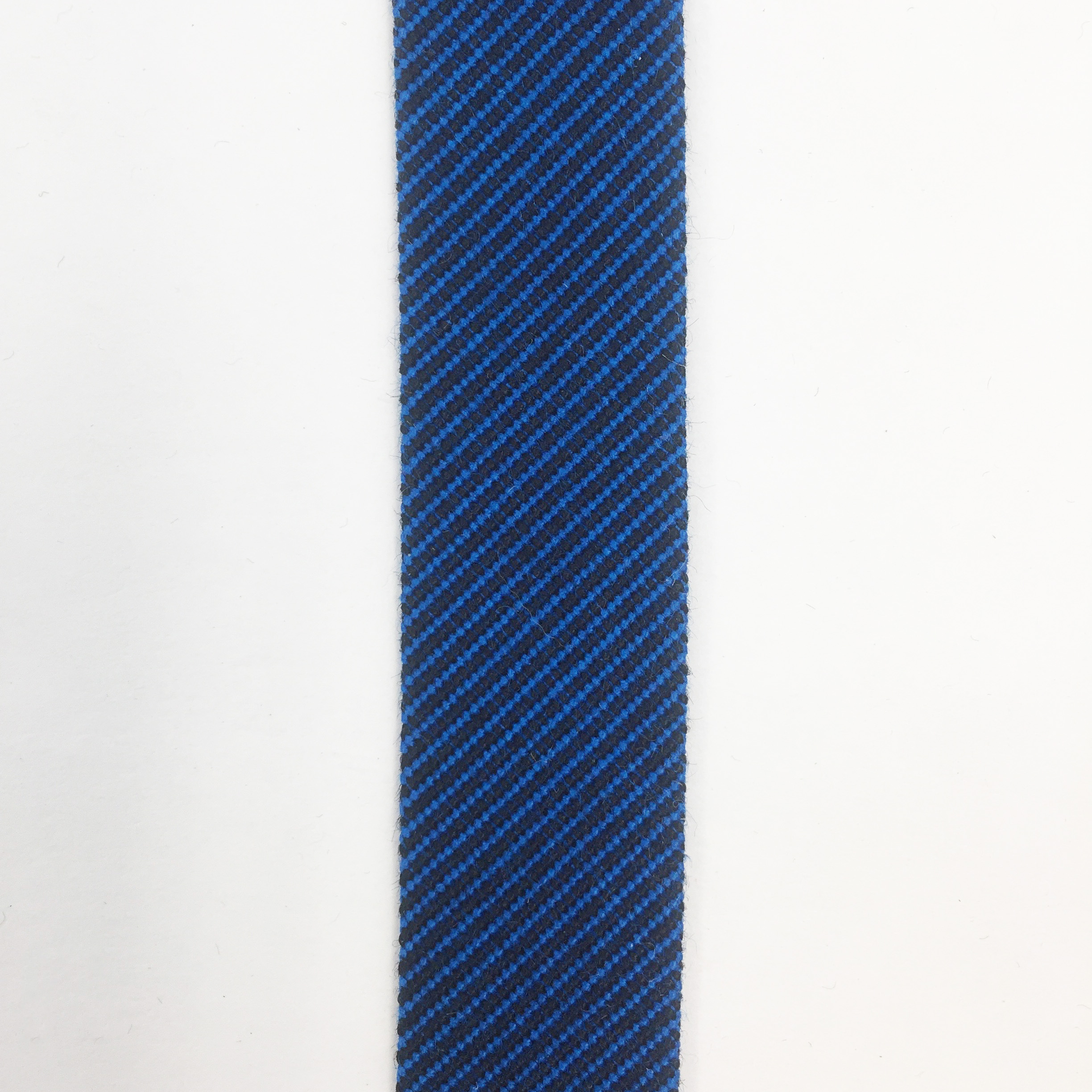 1″ Bias Cut Sunbrella Binding Royal Blue Tweed ManartHirsch