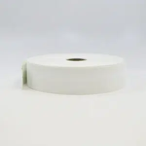 1 1/2" Stamoid Vinyl 2-Edge Turned Facing Snow White