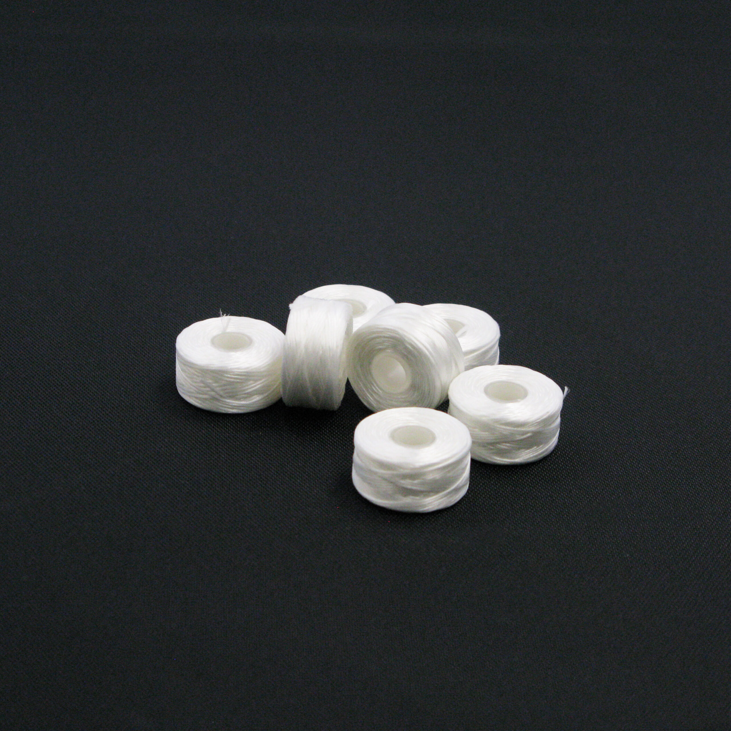 Polymatic Style "G" Pre-wound Bobbins White