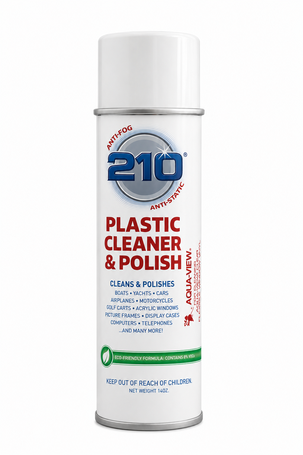 210 Vinyl Window Polish Spray 14 Oz.