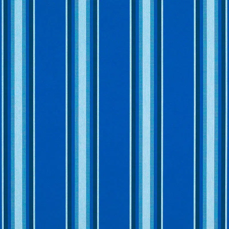 46" Sunbrella Shade Acrylic Pacific Blue Fancy