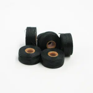 Dabond Size "92" Style "M" Pre-Wound Bobbins Black