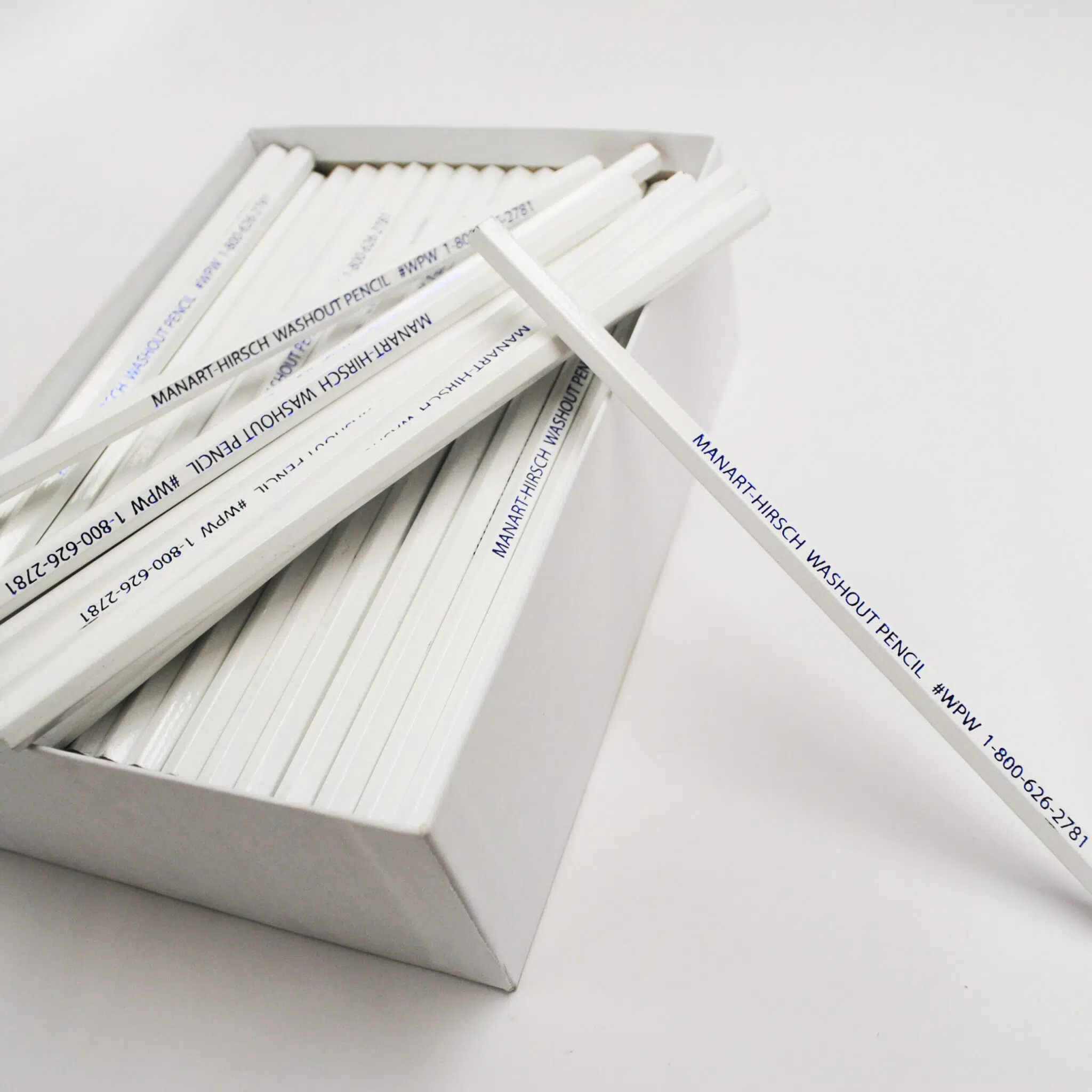 Washout Marking Pencils White