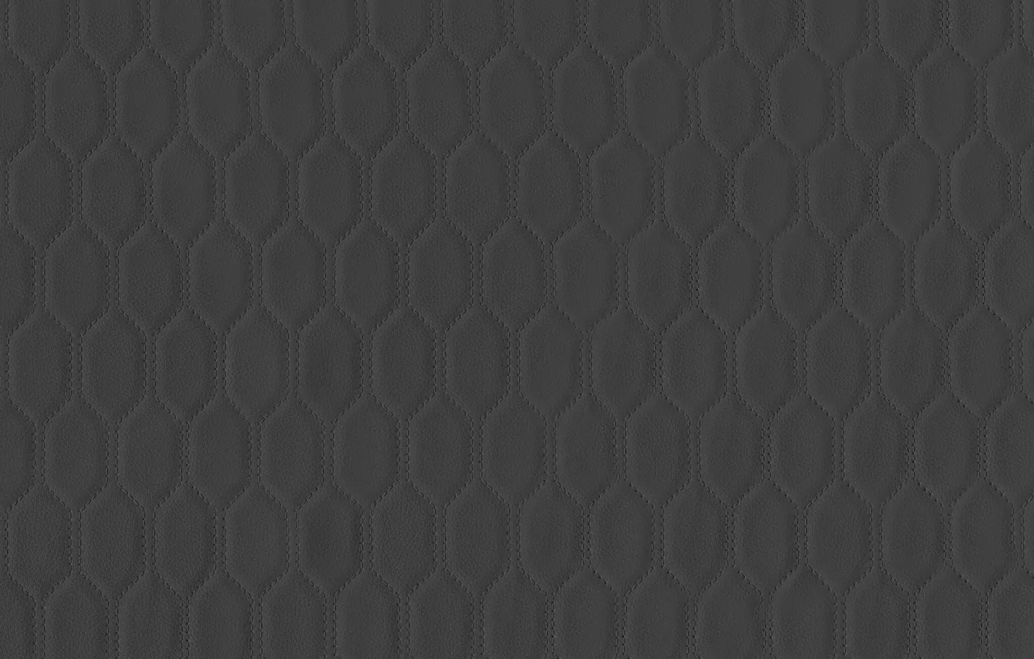 54" Fractal Marine Cushion Vinyl Ebony
